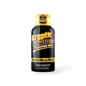 Kryptic Kratom 45mg Mitragynine Relaxation Shot 60ml